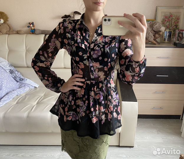 Блузка длинная Pepe jeans