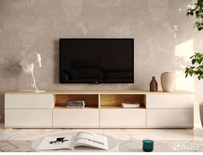 Новая тумба под телевизор, тв тумба 2.4 м