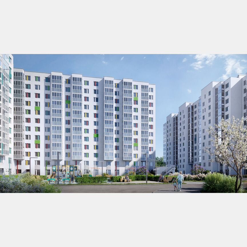 2-к. квартира, 57,8 м², 12/12 эт.