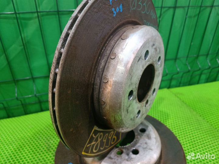 Диски тормозные (Комплект) задние Bmw 528 F10