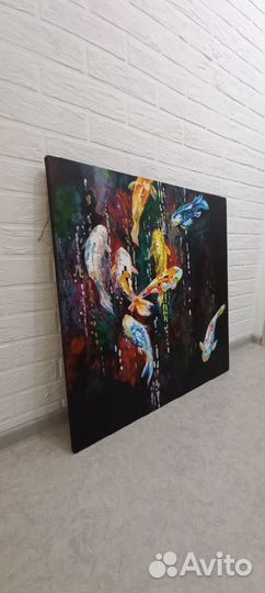 Карпы Кои картина