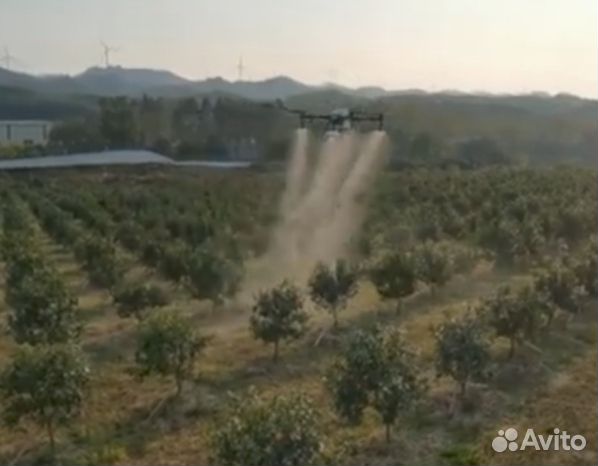 Обработка полей дронами, внесение сзр