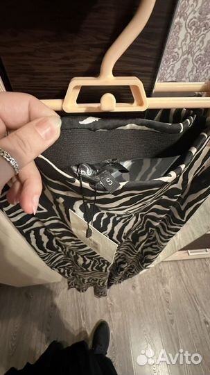 Юбка с аннималистичным принтом you wanna