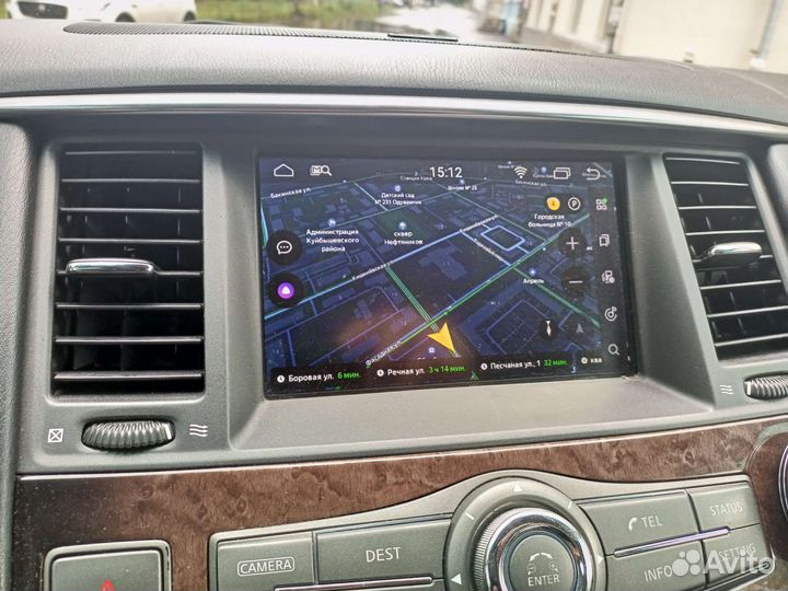 Головное устройство на infinity QX 56 2012 г.в