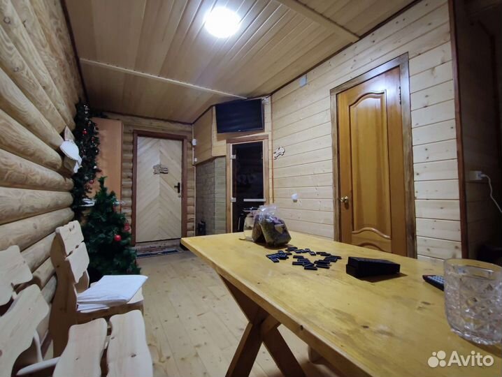 Русская Баня на дровах, семейный отдых