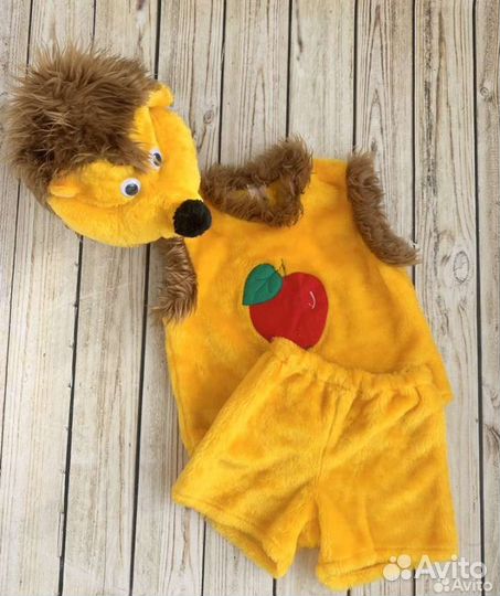 Костюм снеговика и ёжика