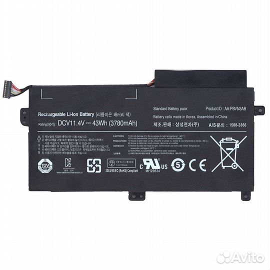 Аккумулятор Samsung 370R5E, 470R5E 11.4V 43Wh