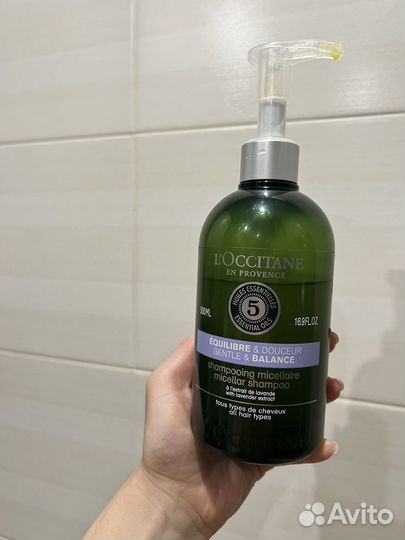 Loccitane шампунь aromacology