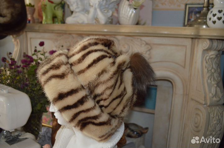 Шапка Норковая Женская (финский мех) новая