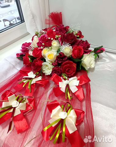 Украшения на свадебный авто