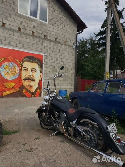 Мотоцикл боббер чопер круизер