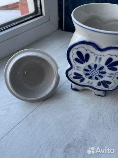 Статуэтка кружка гжель