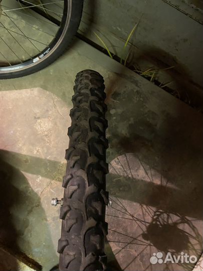 Колеса велосипедные 24 пара супорт + диск