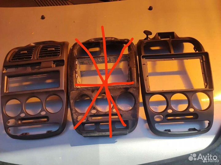 Центральная консоль hyundai accent