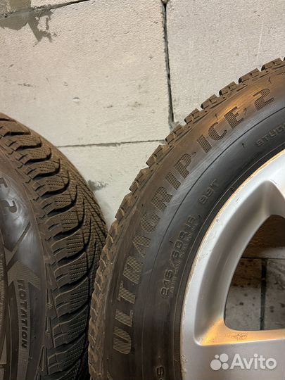 R16 Goodyear UltraGrip Ice 2 215/60, PCD 5x112 DIA 66.6