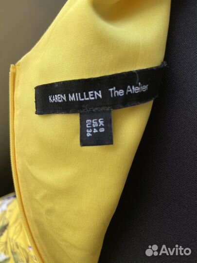 Платье karen millen 42 р., 100% хл (на выпускной)