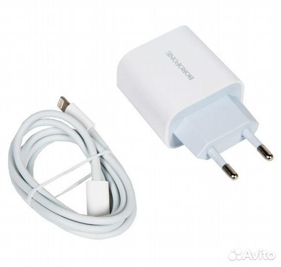 Блок питания (сетевой адаптер) borofone BA38A Plus