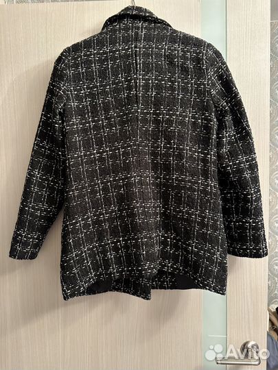 Твидовый пиджак женский новый