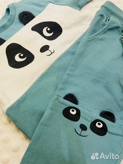 Костюм утепленный для мальчика для девочки 80