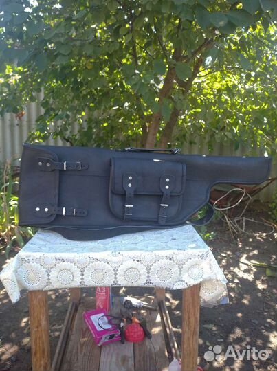 Кожаный чехол для ружья