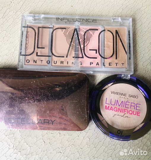 Румяна, пудра