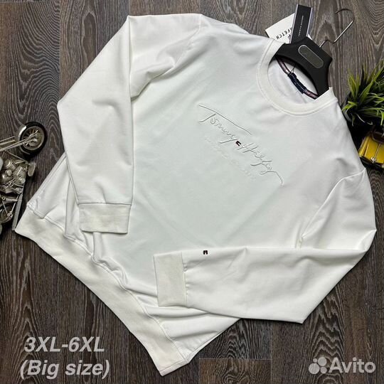 Толстовка Big Size Tommy Hilfiger