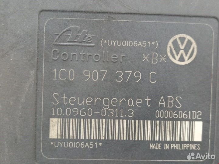 Блок ABS для Volkswagen Golf 4 1C0907379C