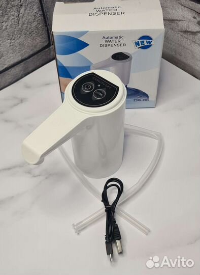 Помпа для питьевой воды 19л ёмкость