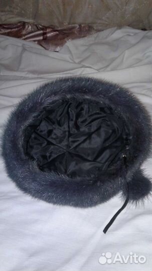Шапка норковая женская