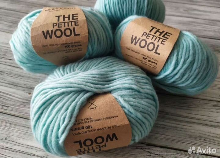 Пряжа перуанская шерсть The petite wool