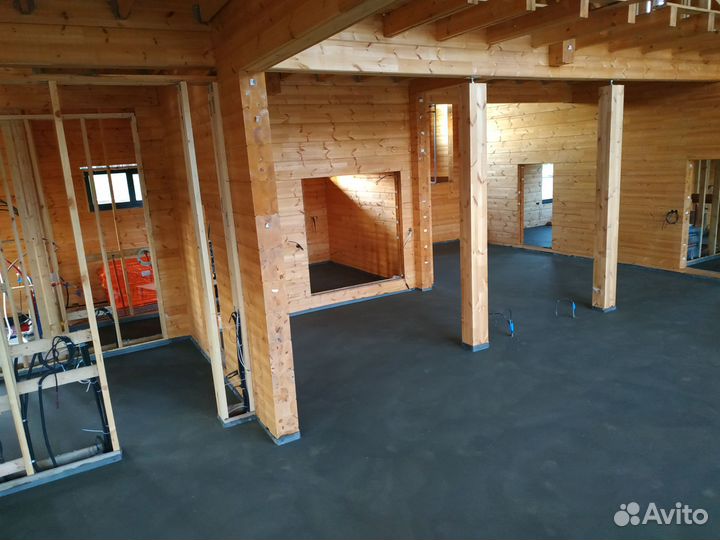 Стяжка пола за 1 день