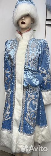 Костюм Снегурочки взрослый новый