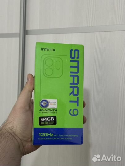 Infinix Smart 9, 3/64 ГБ