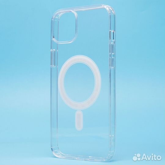 Чехол SM006 SafeMag для iPhone 14 Plus прозрачный