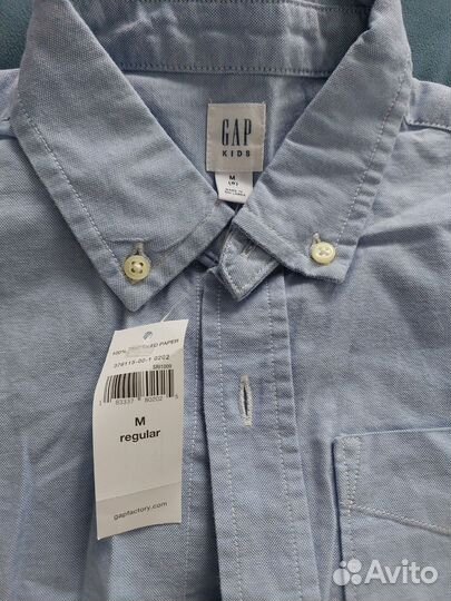 Рубашка для мальчика 140 р. Gap Oxford новая