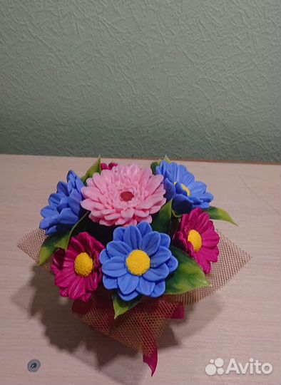 Букеты из мыла