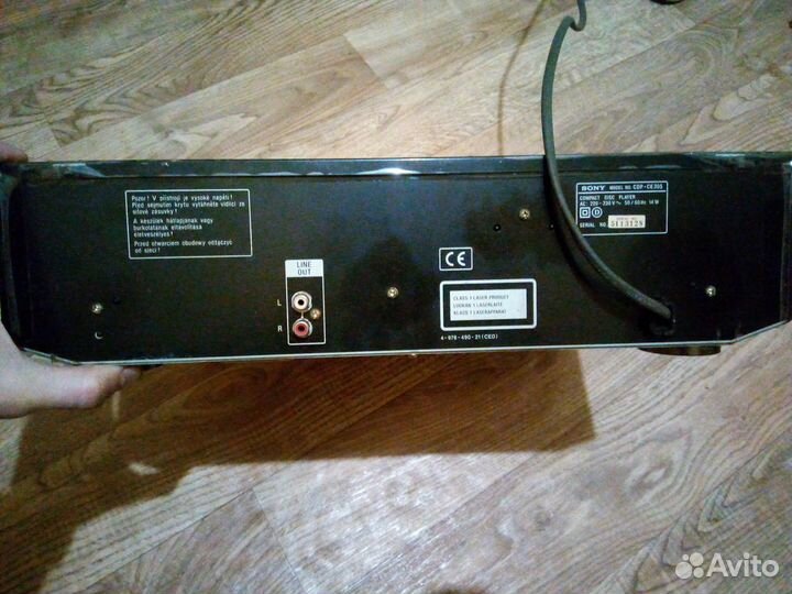 CD чейнджер Sony cdp-ce 305