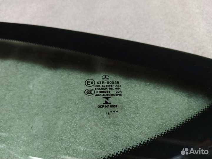Стекло боковое заднее левое Mercedes-Benz Amg Gt S