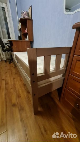 Детская кровать 160х70(матрас в подарок)