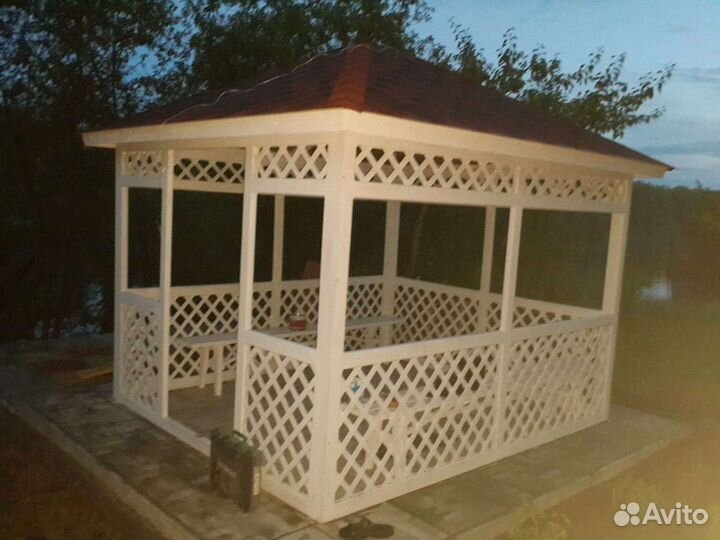Строим беседки