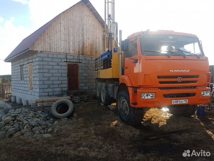 Бурение скважин на воду п. Шаля