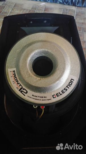 Акустические системы celestion 1200 Вт (б/у)