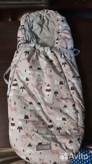 Зимний конверт в коляску