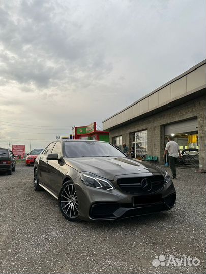 Mercedes w212 рестайлинг amg обвес