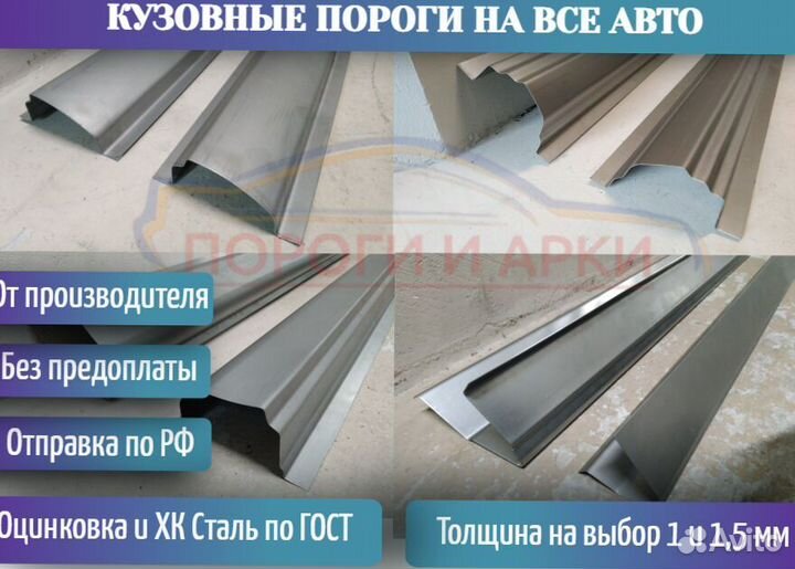 Пороги кузовные Nissan Note 1 (E11)