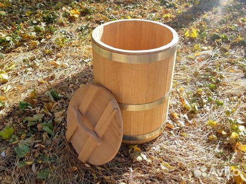 Кадка дубовая