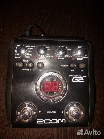 Гитарный процессор zoom G2