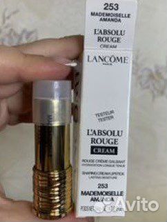 Lancome помада absolue rouge