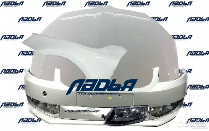 Бампер Skoda Octavia A7 2013 новый в цвет