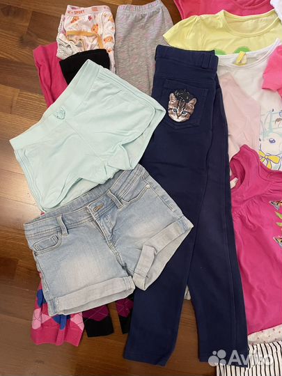 Пакет вещей для девочки 128-134 см